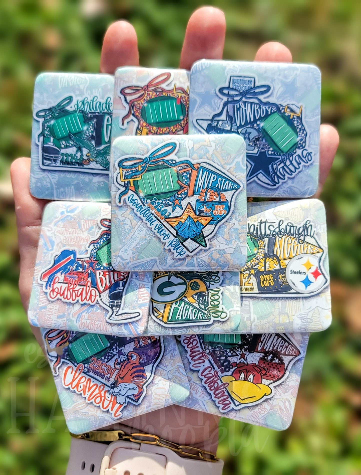 Hoopla Photo Pops: Buttons & Magnets [YOUR CHOICE]