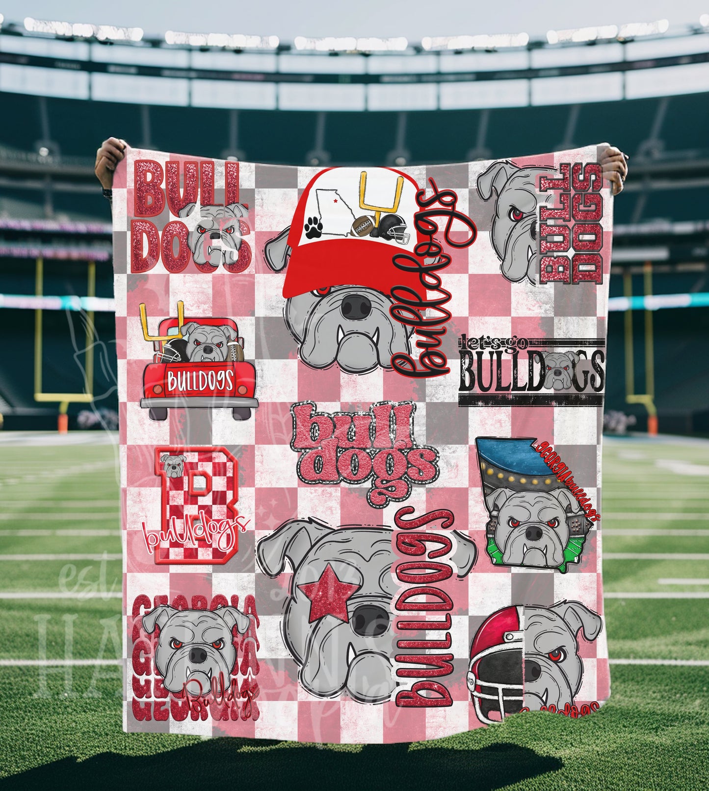 EXCLUSIVE Collage Game Day Blanket PREORDER [CLOSES NOV 1ST]