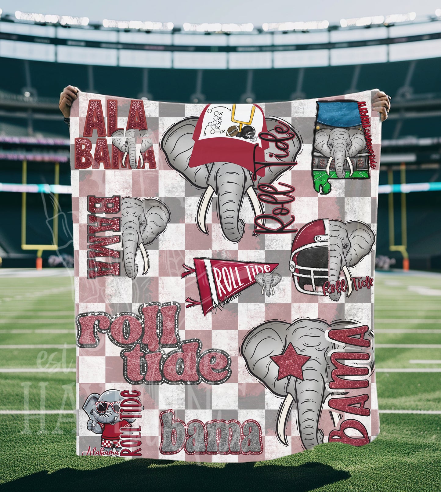 EXCLUSIVE Collage Game Day Blanket PREORDER [CLOSES NOV 1ST]