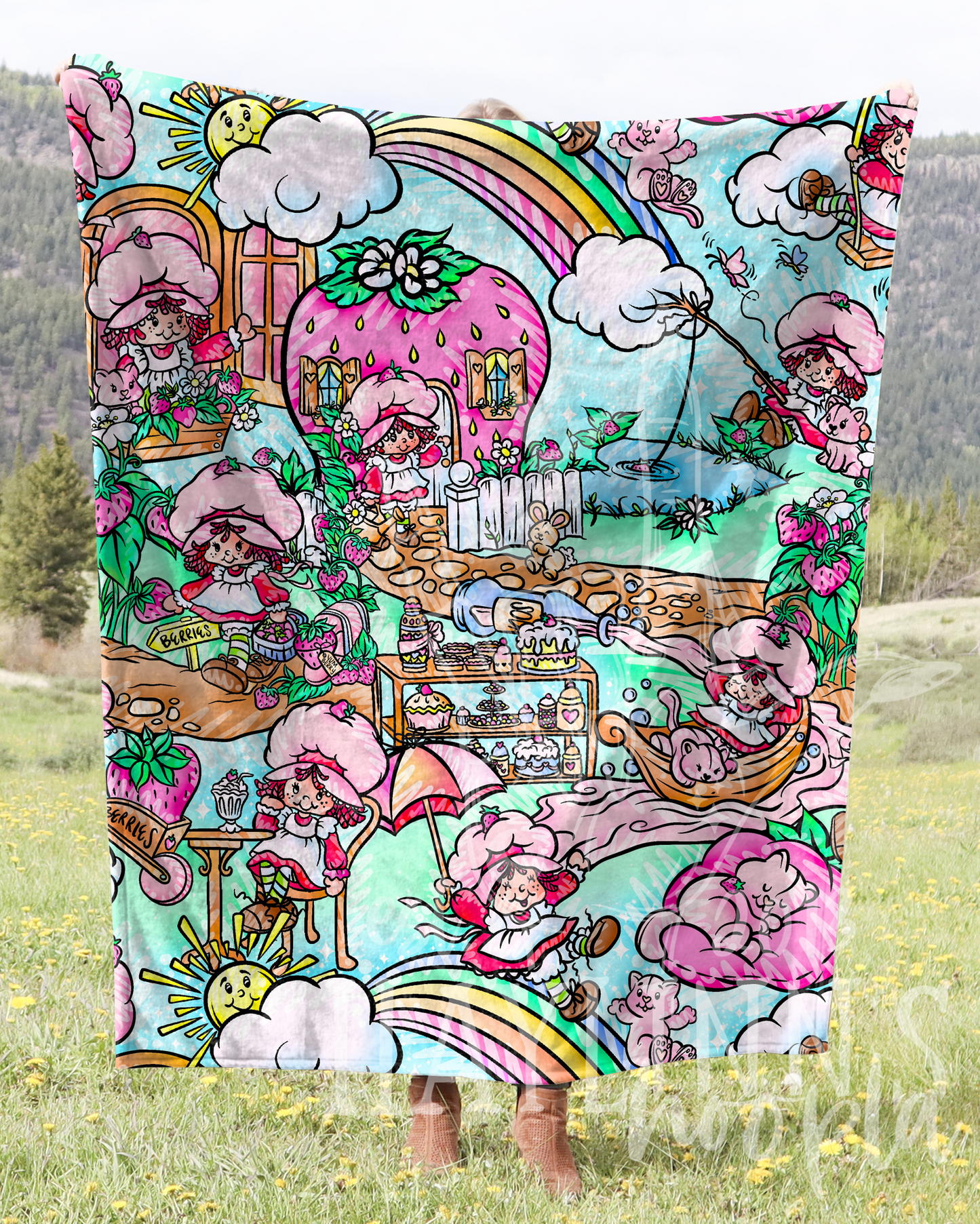 Hand Drawn Cartoon Inspired Blankets [NO CLOSE DATE]