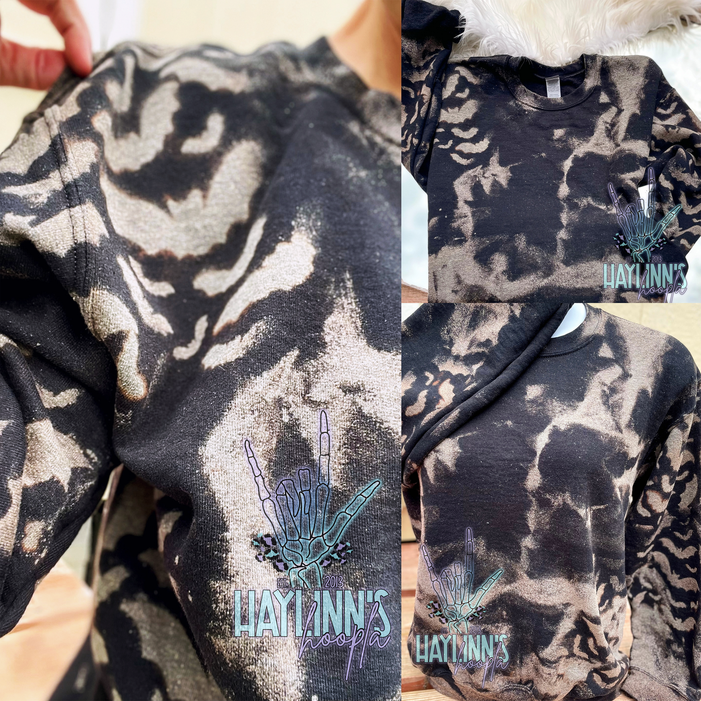 Acid Washed BLANK Sweatshirt/Hoodies: WILD THING EDITION