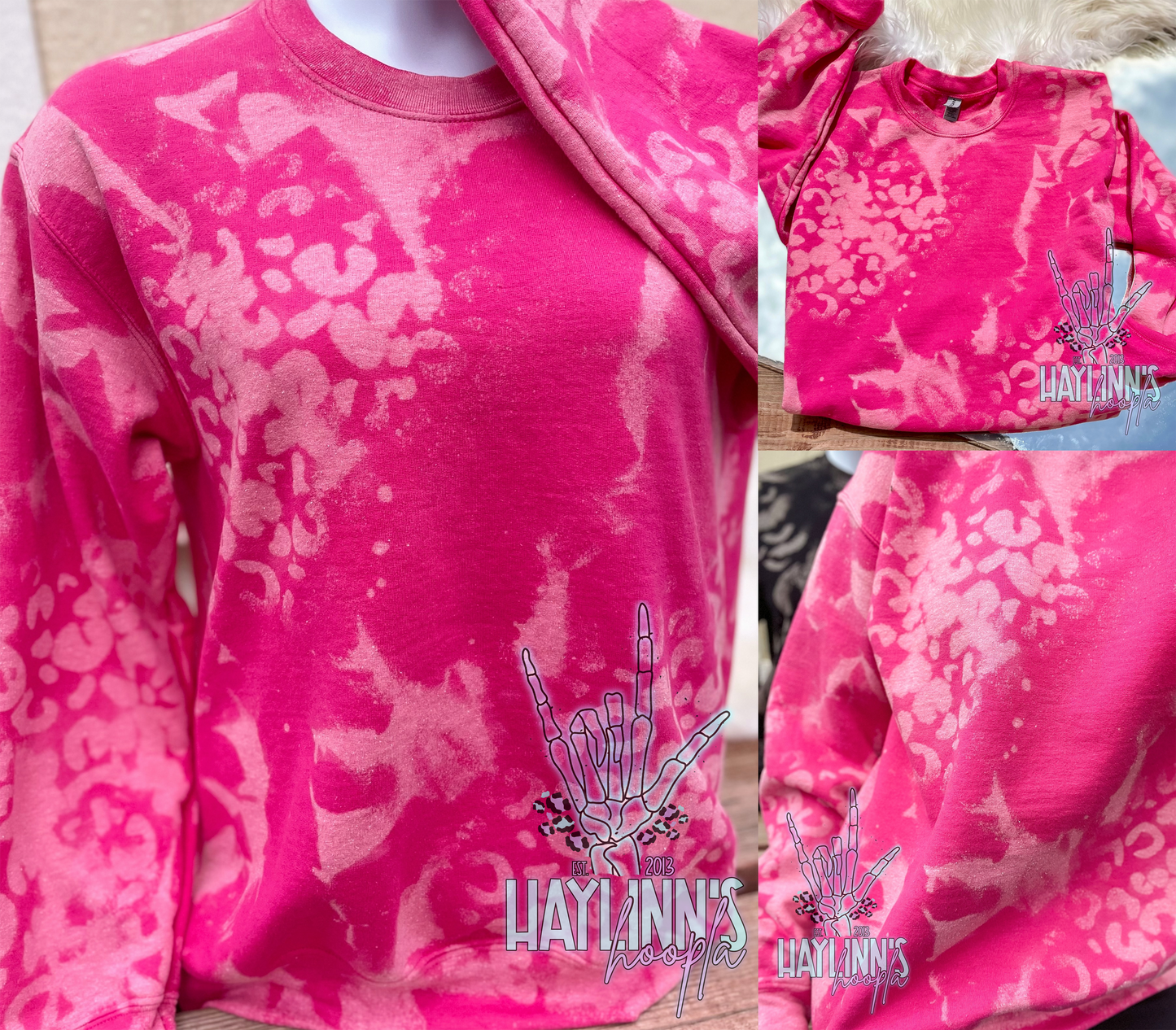 Acid Washed BLANK Sweatshirt/Hoodies: WILD THING EDITION