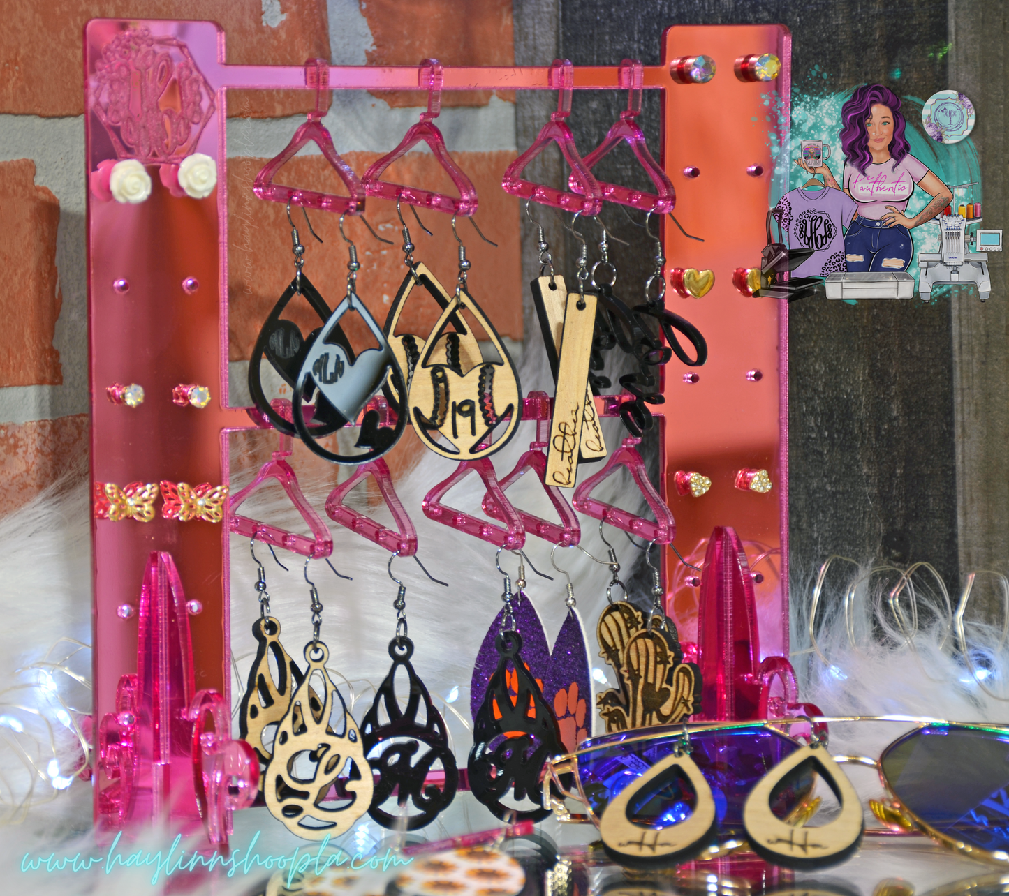 "Closet Inspired" Earring Display