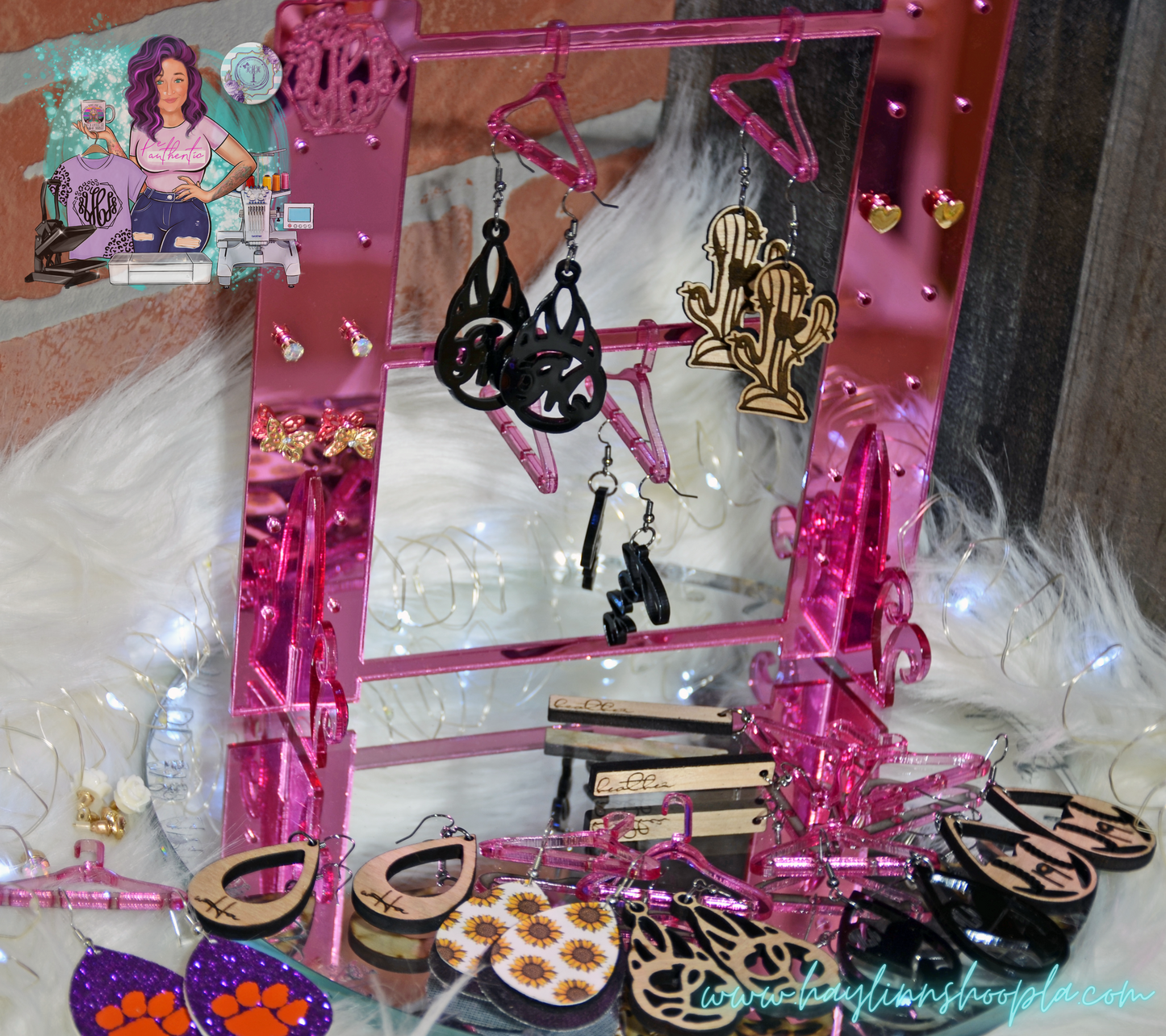 "Closet Inspired" Earring Display
